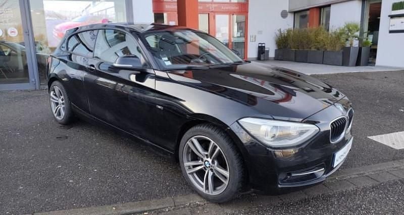 Noir Occasion 2012 BMW 118 Sport Line Citadine | 7 990 € (Prix juste) - Image 1/4