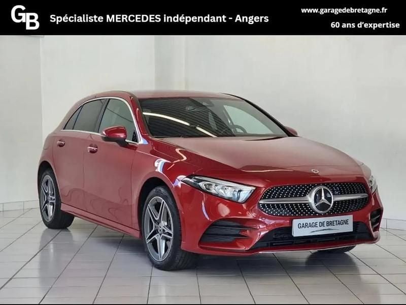 Rouge Occasion 2022 Mercedes A250 AMG line Berline | 32 900 € (Prix juste) - Image 1/4