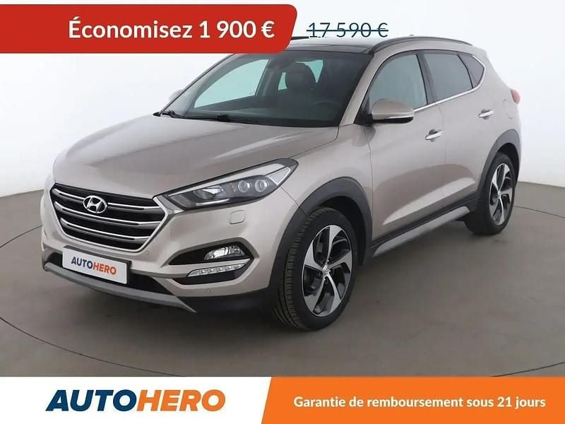 Gris Utilisé 2017 Hyundai Tucson SUV | 15 690 € (Bon prix) - Image 1/2