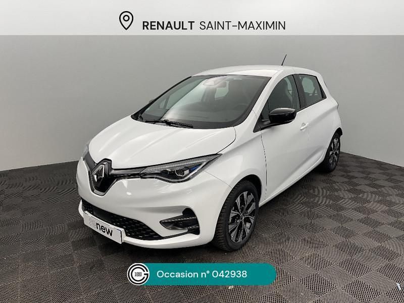 Blanc Utilisé 2022 Renault Zoe Evolution Citadine | 16 990 € (Prix assez cher) - Image 1/4