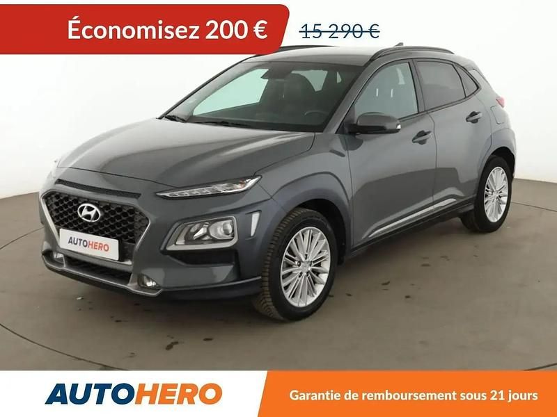 Gris Occasion 2018 Hyundai Kona SUV | 15 090 € (Prix juste) - Image 1/2