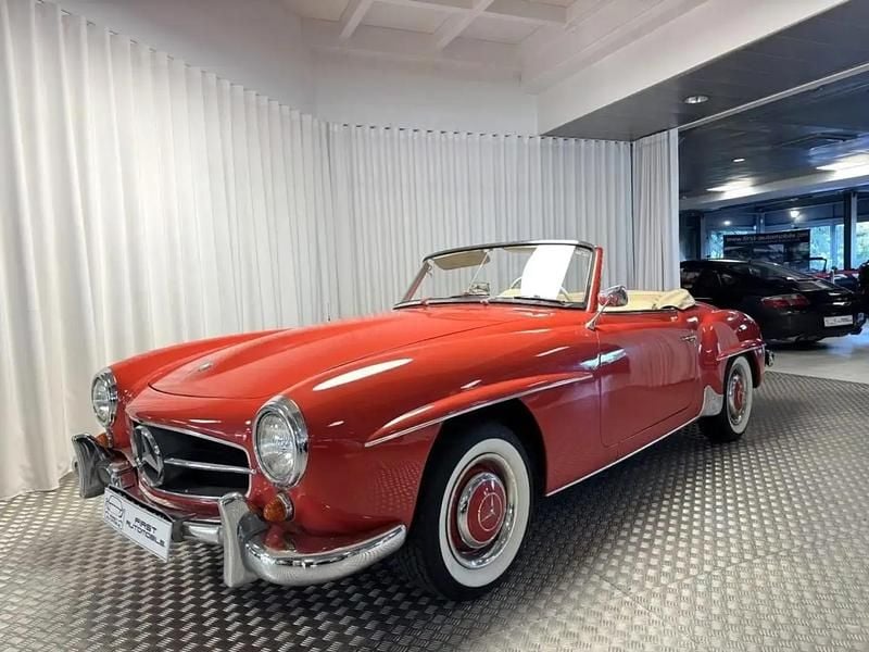 Rouge Occasion 1962 Mercedes 190 Berline | 94 900 € - Image 1/4