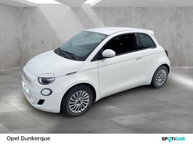 Blanc Utilisé 2022 Fiat 500e Action Citadine | 12 990 € (Bon prix) - Image 1/4