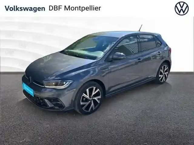 Gris Utilisé 2024 VW Polo R-line Citadine | 21 680 € (Prix juste) - Image 1/4