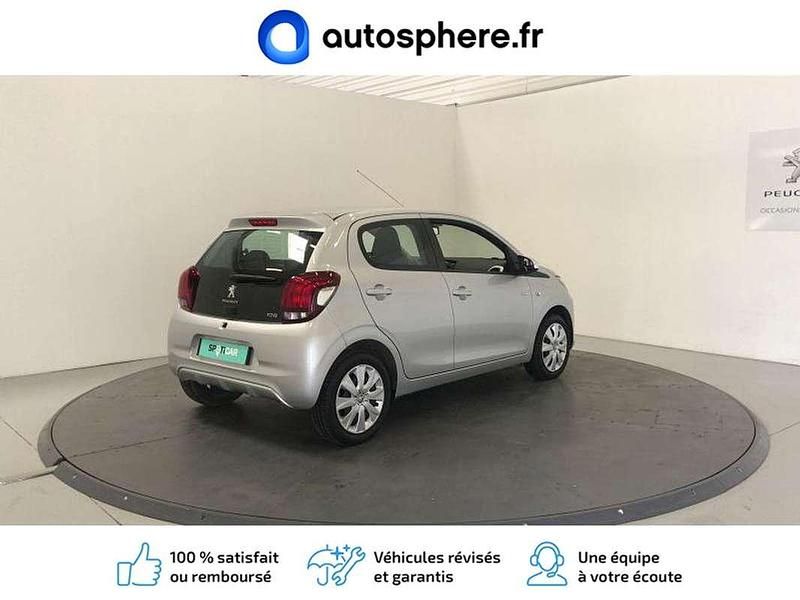 Occasion Peugeot 108 Style 69 ch (50 kW) 2018 Gris Citadine