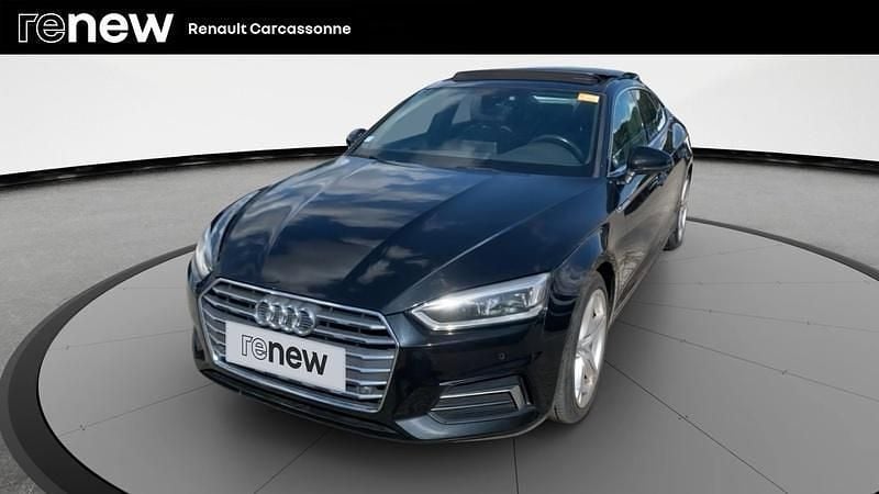 Noir Utilisé 2018 Audi A5 Sportback S-Line Berline | 25 990 € (Prix juste) - Image 1/4