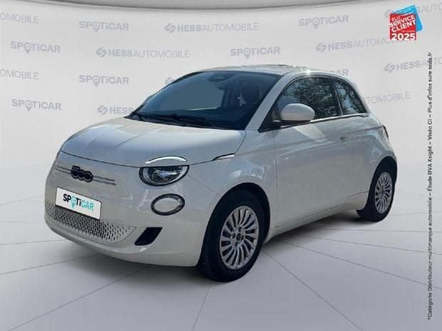 Blanc Utilisé 2023 Fiat 500e Action Citadine | 12 999 € (Bon prix) - Image 1/4