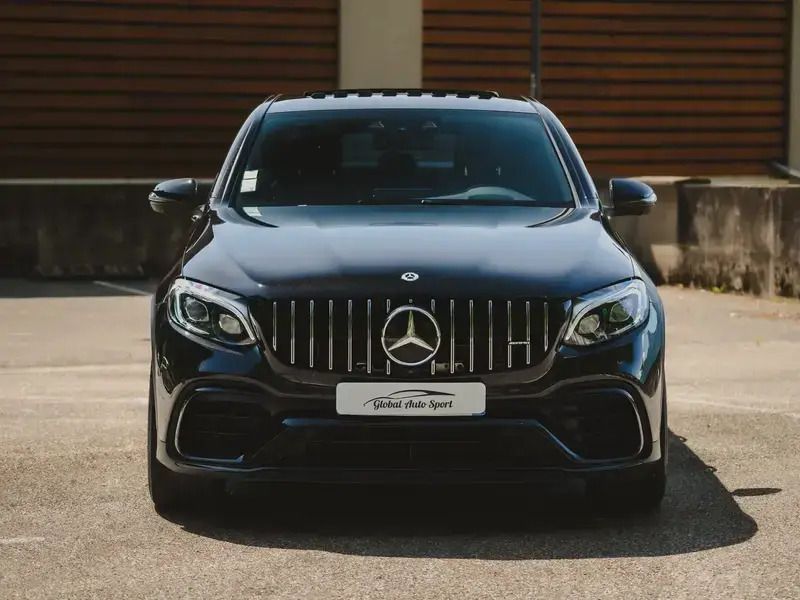Occasion Mercedes GLC63 AMG AMG 510 ch (375 kW) 2018 Noir Coupé