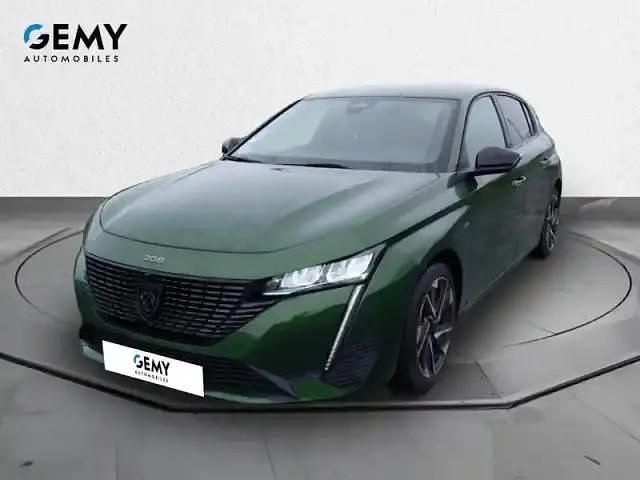 Occasion Peugeot 308 136 ch (100 kW) 2022 Teinte m. vert olivine Berline