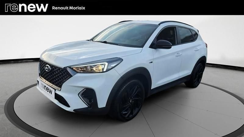 Blanc Utilisé 2019 Hyundai Tucson Edition SUV | 19 999 € (Prix assez cher) - Image 1/4