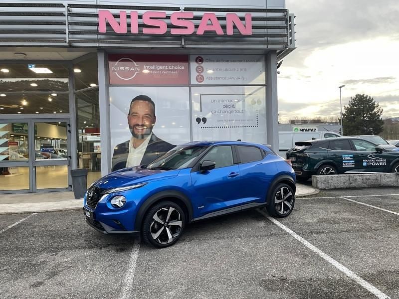 Bleu magnétique spéciale Occasion 2022 Nissan Juke Tekna SUV | 18 990 € (Bon prix) - Image 1/4