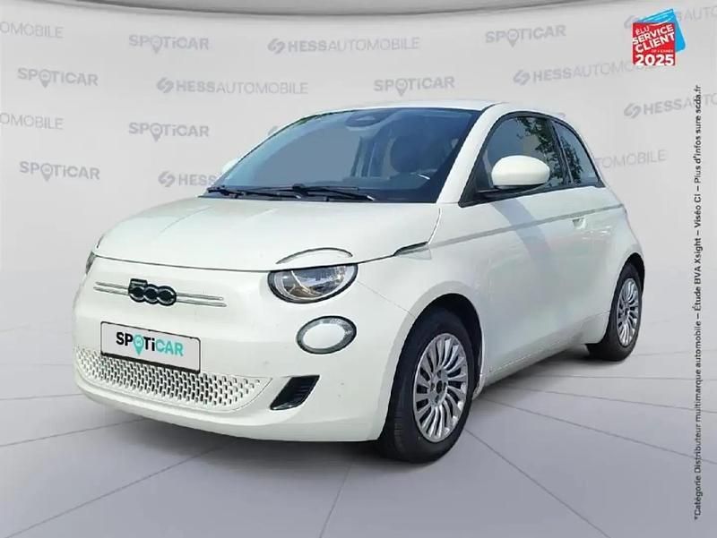 Blanc Utilisé 2023 Fiat 500e Action Citadine | 11 799 € (Super prix) - Image 1/4