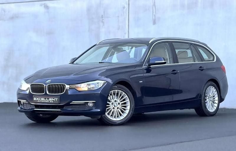 Bleu Utilisé 2014 BMW 320 Luxury Line Break | 9 400 € (Super prix) - Image 1/4