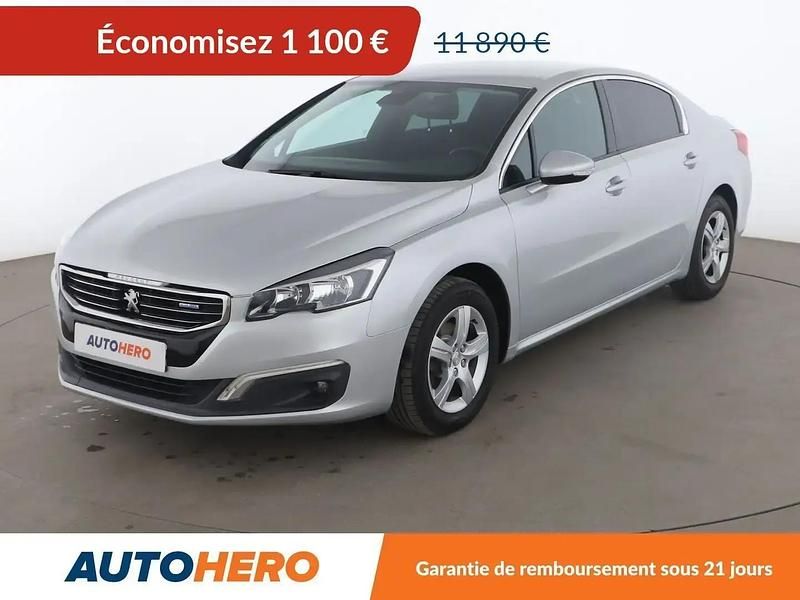Gris Utilisé 2016 Peugeot 508 Business-Line Berline | 10 490 € (Prix juste) - Image 1/2