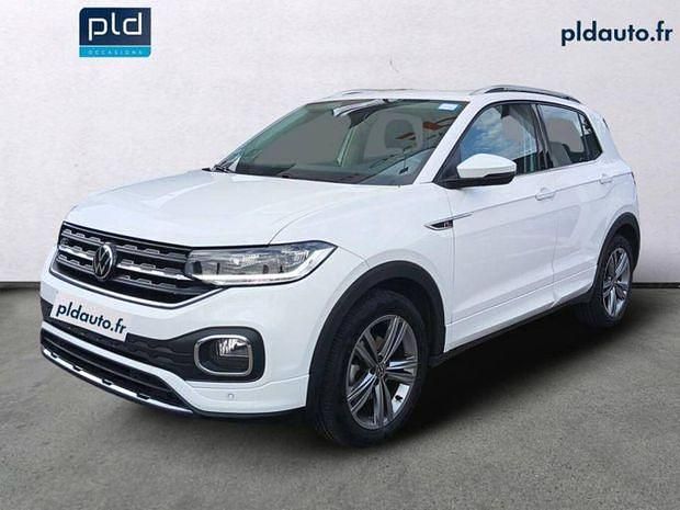 Blanc Utilisé 2022 VW T-Cross R-line SUV | 20 390 € (Prix juste) - Image 1/4