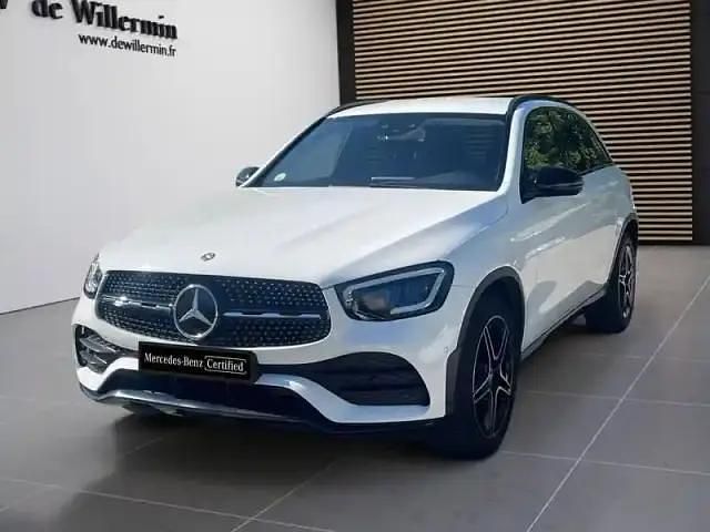 Blanc Utilisé 2019 Mercedes GLC220 | 38 990 € (Prix assez cher) - Image 1/4