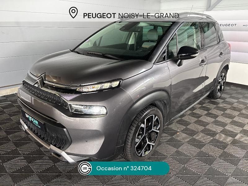 Gris Utilisé 2021 Citroën C3 Aircross PureTech SUV | 14 950 € (Prix juste) - Image 1/4