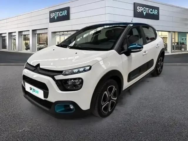 Blanc Occasion 2022 Citroën C3 PureTech Citadine | 10 293 € (Prix juste) - Image 1/4