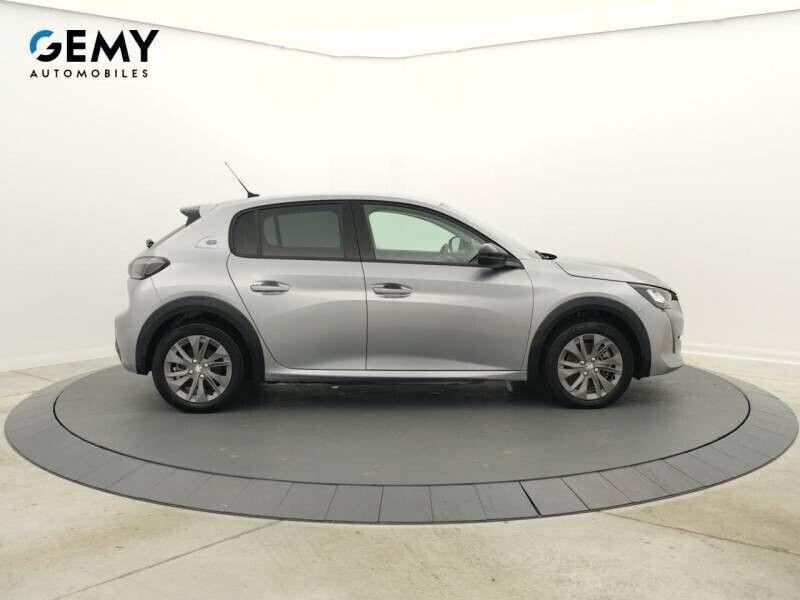 Occasion Peugeot e-208 Allure 100 kW (136 ch) 2023 Gris Citadine