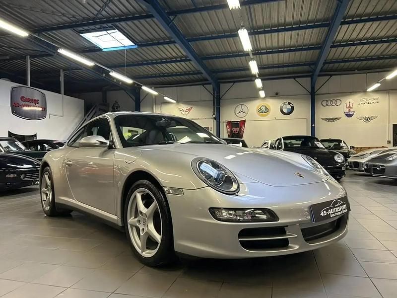 Gris Utilisé 2006 Porsche 911 Carrera 4 Cabriolet Cabriolet | 46 990 € - Image 1/4