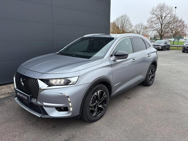Gris Utilisé 2019 DS Automobiles DS7 Crossback Grand Chic SUV | 27 990 € (Prix assez cher) - Image 1/4