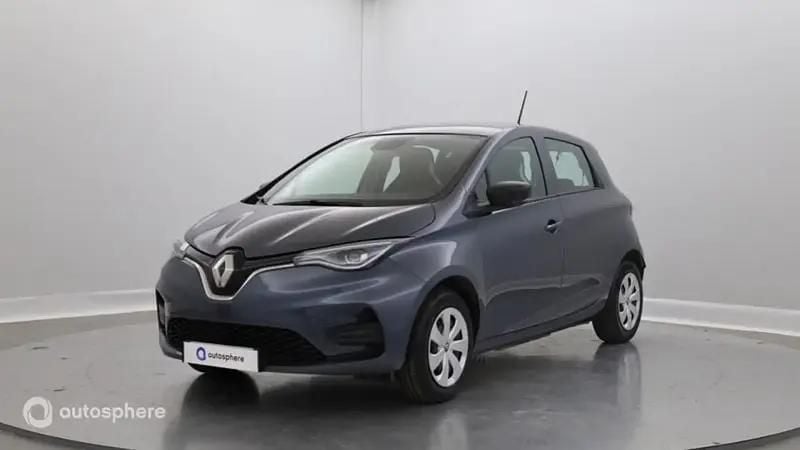 Gris Utilisé 2021 Renault Zoe Life Citadine | 11 999 € (Prix juste) - Image 1/4