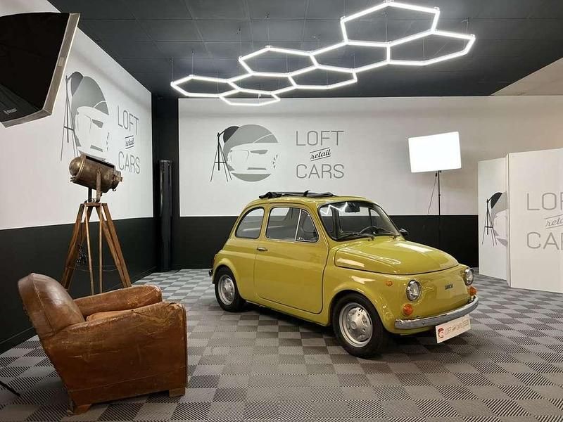 Occasion Fiat 500 19 ch (13 kW) 1973 Jaune Citadine