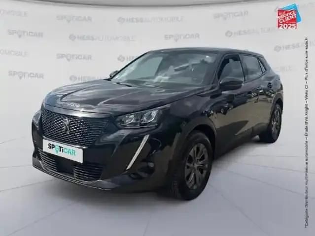 Noir Utilisé 2020 Peugeot 2008 Business-Line SUV | 13 499 € (Prix juste) - Image 1/4