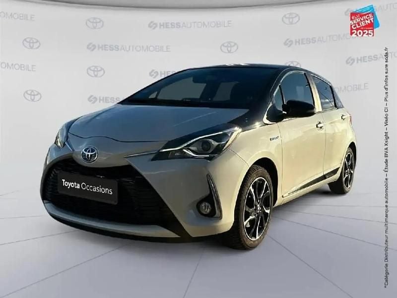 Blanc Utilisé 2017 Toyota Yaris Berline | 14 999 € (Bon prix) - Image 1/4