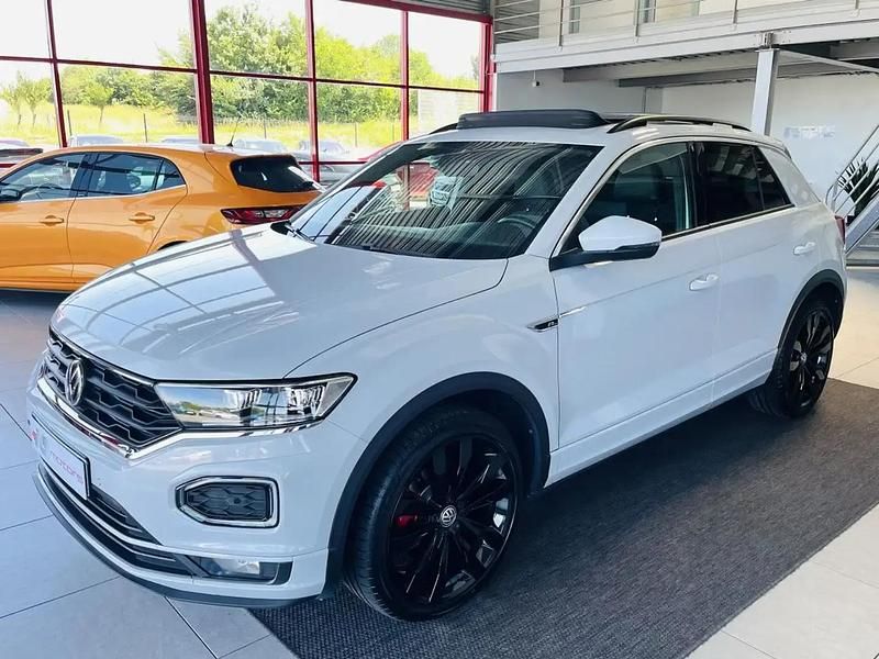 Blanc Utilisé 2020 VW T-Roc R-line SUV | 28 990 € (Prix juste) - Image 1/4
