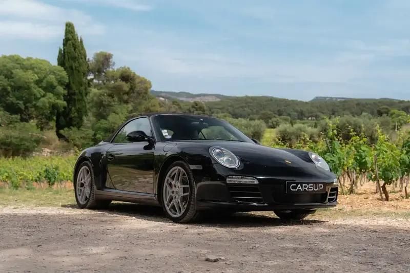 Noir Utilisé 2009 Porsche 911 Carrera 4S Cabriolet Cabriolet | 72 500 € (Bon prix) - Image 1/2