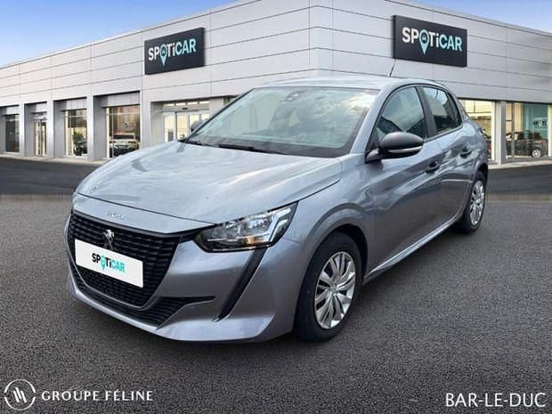 Gris Utilisé 2021 Peugeot 208 S Citadine | 11 430 € (Prix juste) - Image 1/4