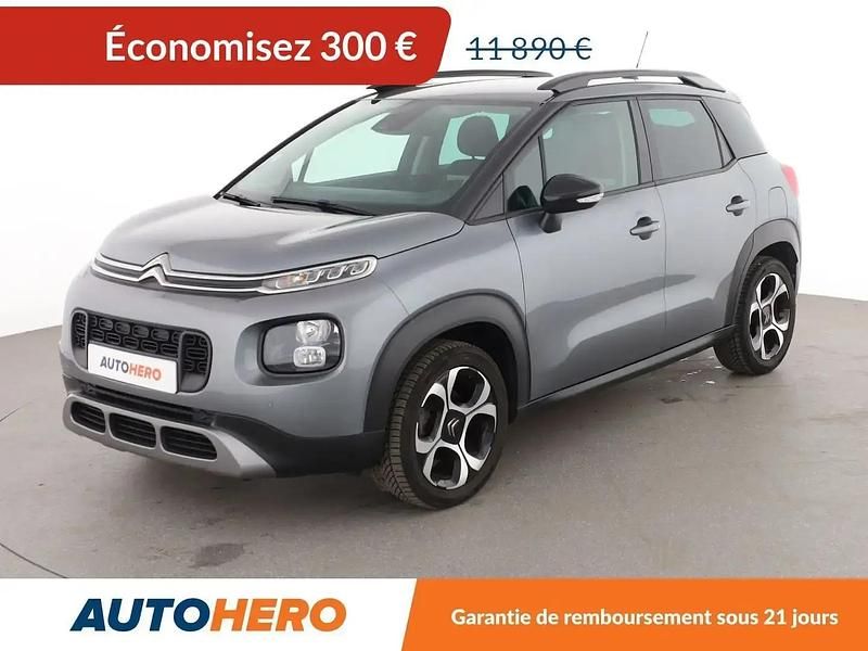 Gris Utilisé 2017 Citroën C3 Aircross PureTech SUV | 11 290 € (Prix juste) - Image 1/2