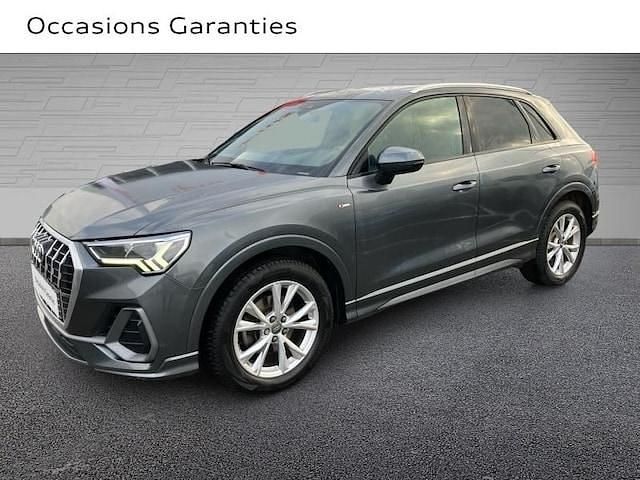 Gris daytona nacré Occasion 2020 Audi Q3 S-Line SUV | 27 490 € - Image 1/4