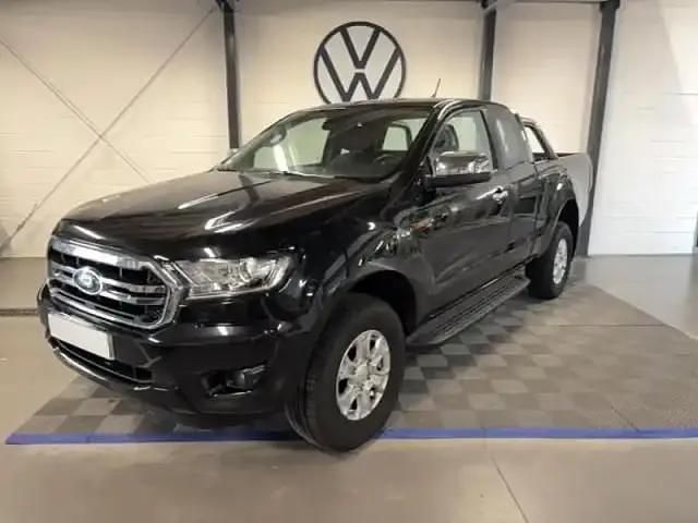 Noir Occasion 2022 Ford Ranger S Pick-up | 27 500 € (Prix juste) - Image 1/4
