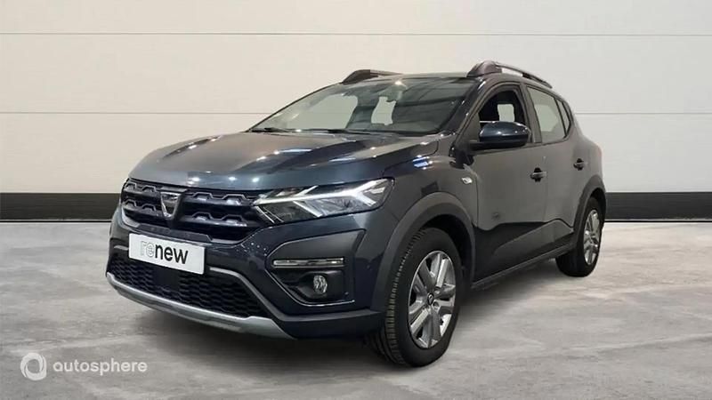 Gris Utilisé 2021 Dacia Sandero Comfort Citadine | 12 299 € (Bon prix) - Image 1/4