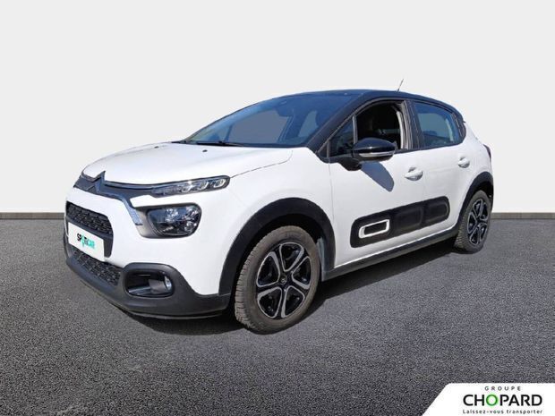 Blanc Utilisé 2022 Citroën C3 Shine Citadine | 10 482 € (Prix juste) - Image 1/4