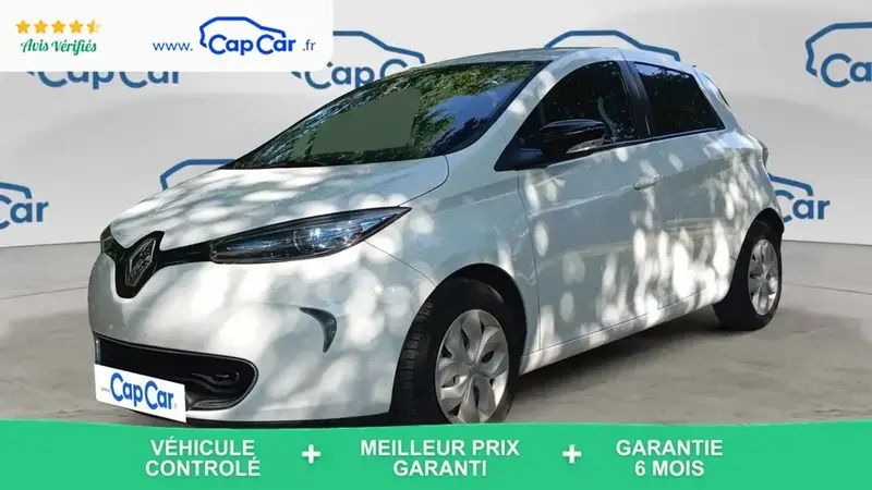 Blanc Utilisé 2015 Renault Zoe Life Citadine | 4 590 € (Bon prix) - Image 1/4