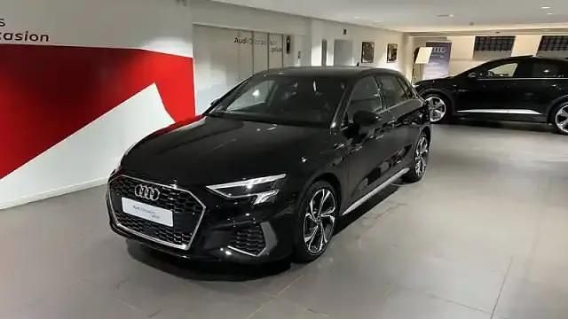 Noir Occasion 2022 Audi A3 S-Line Berline | 30 480 € - Image 1/4