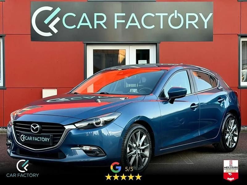 Bleu Occasion 2019 Mazda 3 Signature Berline | 16 980 € (Prix juste) - Image 1/4