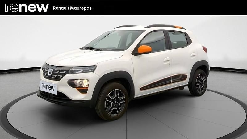 Blanc Occasion 2022 Dacia Spring Comfort Plus Citadine | 10 380 € - Image 1/4