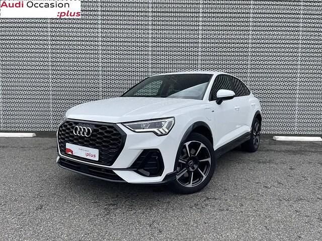 Blanc ibis Utilisé 2023 Audi Q3 Sportback S-Line SUV | 38 990 € - Image 1/4