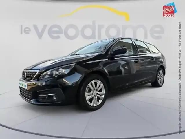 Noir perla nera Utilisé 2021 Peugeot 308 Business-Line Break | 14 999 € (Super prix) - Image 1/4