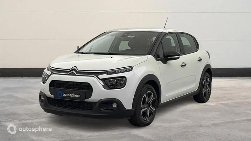 Blanc Utilisé 2022 Citroën C3 PureTech Citadine | 13 999 € (Prix juste) - Image 1/4