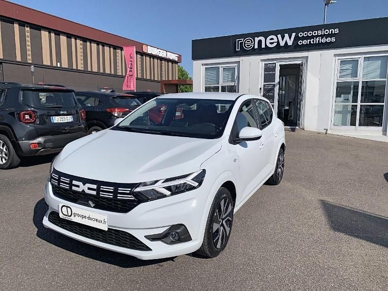 Nouvelle Dacia Sandero Expression 101 ch (74 kW) 2025 Blanc Citadine
