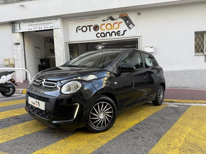 Noir Occasion 2015 Citroën C1 Feel Citadine | 9 700 € (Prix assez cher) - Image 1/4