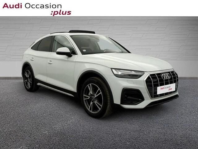 Occasion Audi Q5 Ambition 265 ch (194 kW) 2021 Blanc glacier métallisé SUV