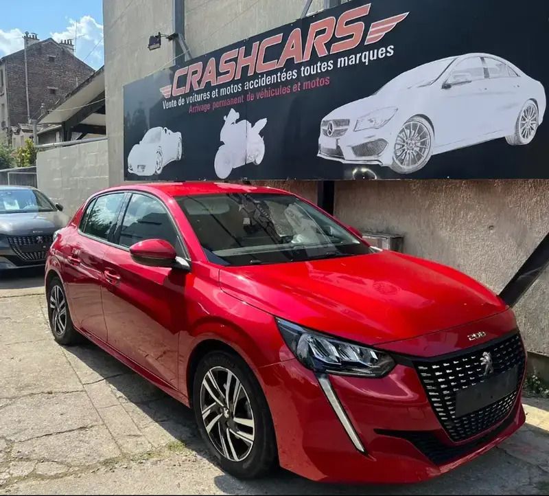 Gris Utilisé 2020 Peugeot 208 S Citadine | 11 990 € (Prix assez cher) - Image 1/4