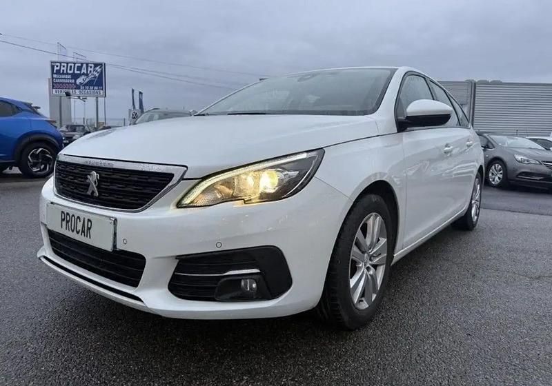 Blanc Occasion 2019 Peugeot 308 Business-Line Break | 10 990 € (Super prix) - Image 1/4