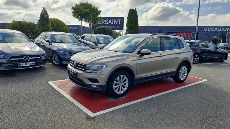 Beige Utilisé 2019 VW Tiguan Business SUV | 21 990 € (Bon prix) - Image 1/4